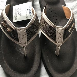 Brand new brown coach sandals size 8.5